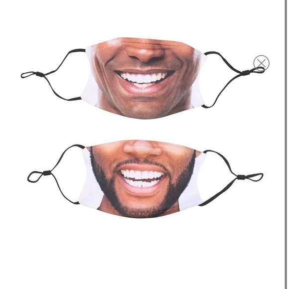 Masks | Fashion Printed Face Masks - Set of 2 - Picture 1 of 6